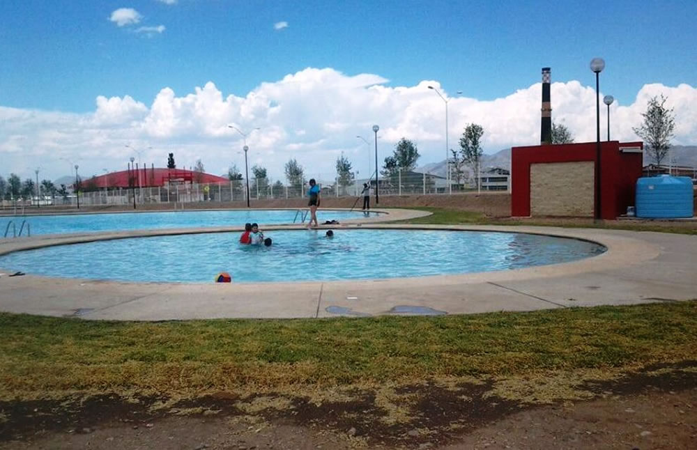 Vacío el parque acuático de la Deportiva Sur